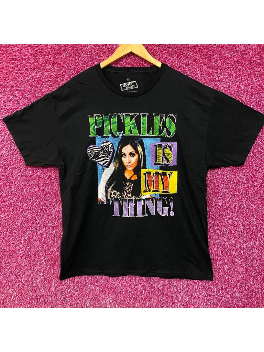 MTV Jersey Shore Snooki Pickles is My Thing T-Shirt XL